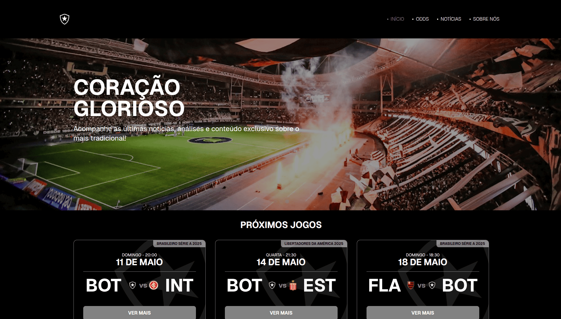 Coração Glorioso – Portal Automatizado do Botafogo