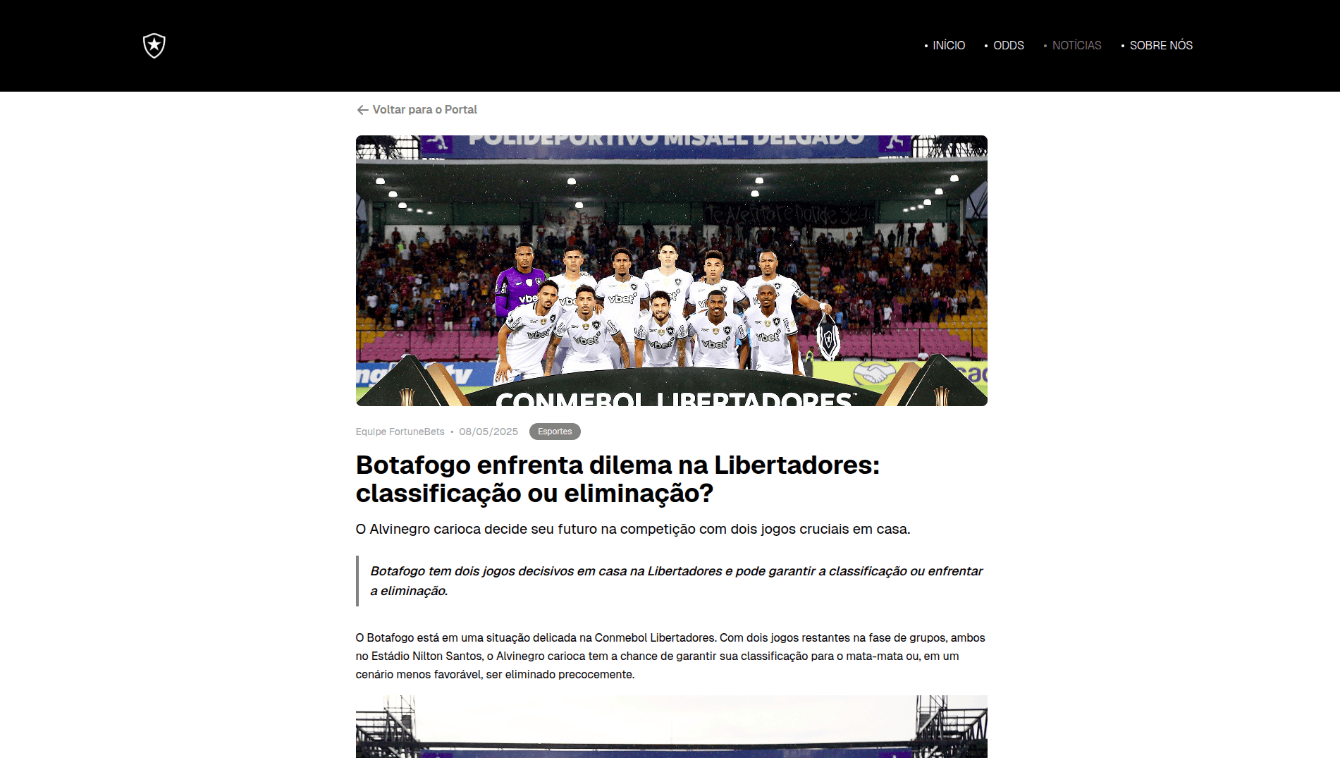 Coração Glorioso – Portal Automatizado do Botafogo thumbnail 3