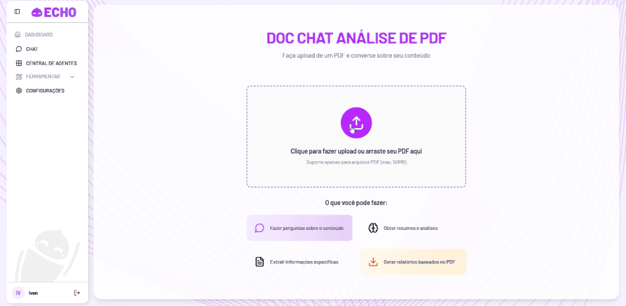 Echo AI – Plataforma de Agentes Inteligentes thumbnail 3