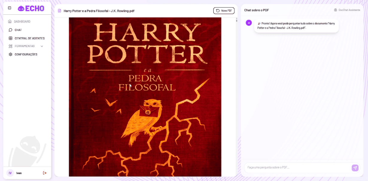 Echo AI – Plataforma de Agentes Inteligentes thumbnail 4