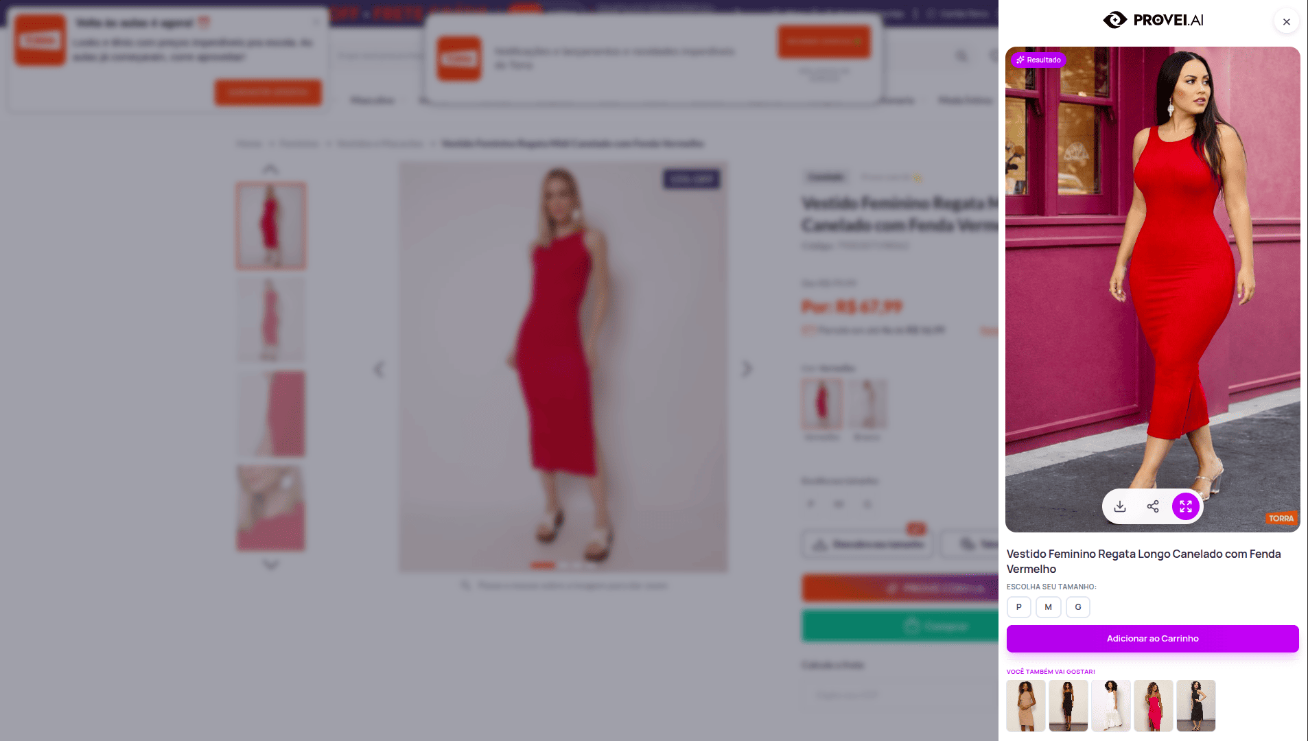 Provei.ai – Provador Virtual thumbnail 3