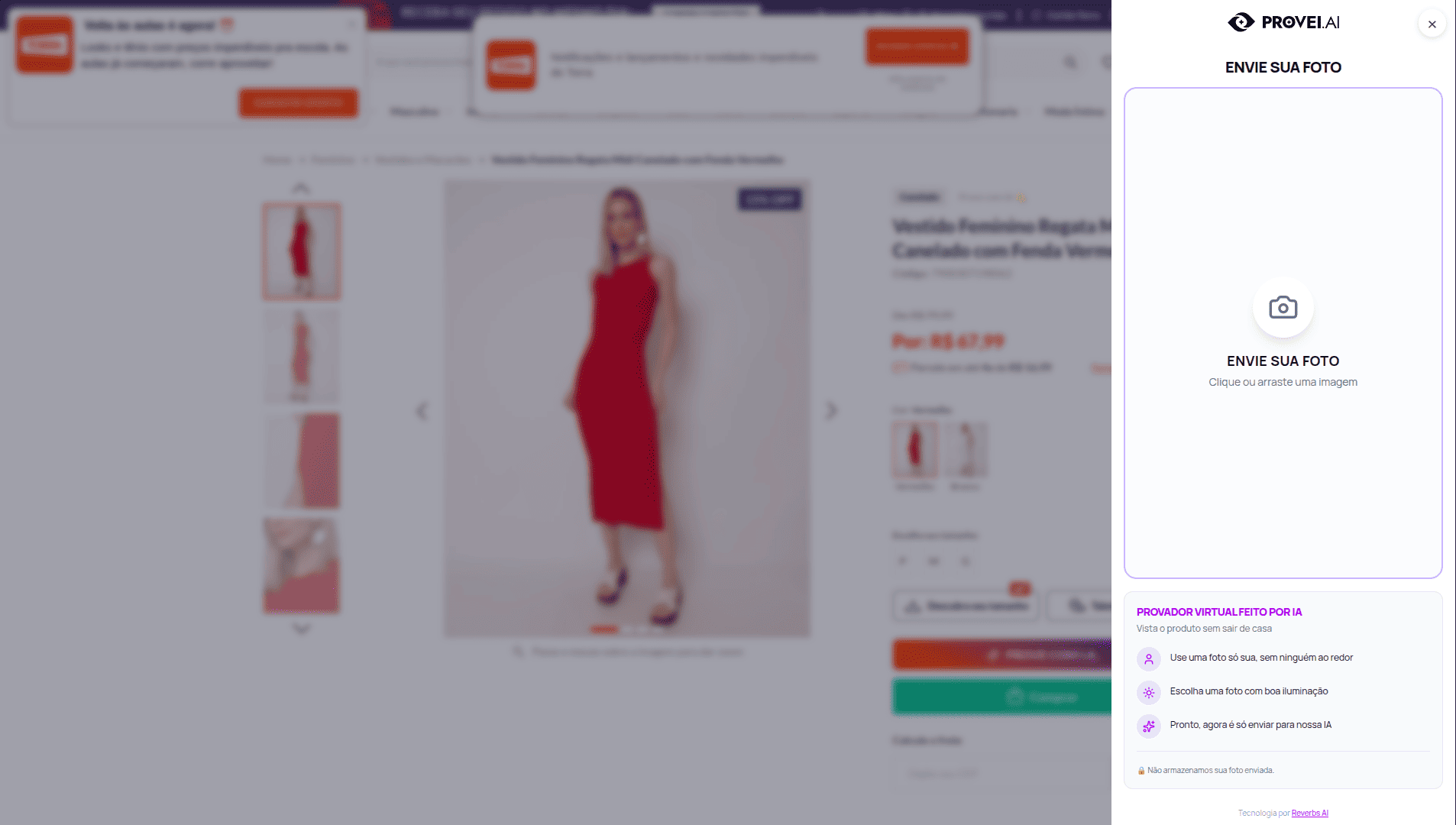 Provei.ai – Provador Virtual thumbnail 2